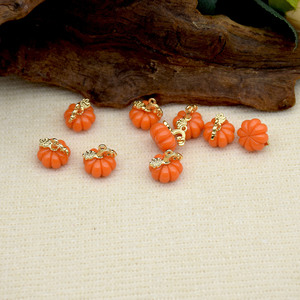 Halloween Children's Resin Spooky Miniature Charms DIY Jewelry Making | Ghost Lantern Skull Pumpkin Dog Pendants - Product Image 6