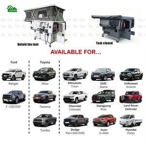 Auvent de <span class=keywords><strong>camping</strong></span>-<span class=keywords><strong>car</strong></span> léger en aluminium <span class=keywords><strong>pour</strong></span> expéditions, personnalisé, professionnel, <span class=keywords><strong>pour</strong></span> pick-up Toyota Hilux SR5 - Product Image 2