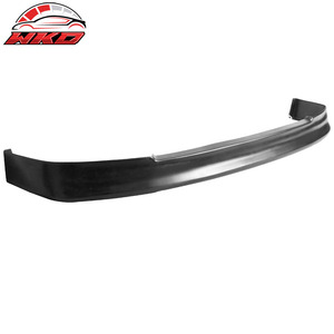 Alerón Delantero Estilo CS para Honda Civic EF 88-91, Sin Pintar, Negro, PU, Accesorio Exterior de Alta Calidad - Product Image 6