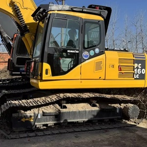 รถขุดโคมัตสึ 160-7 มือสอง 16 ตัน เครื่องยนต์แท้ กล่องเกียร์ PLC ปั๊ม รับประกัน 1 ปี ได้รับการรับรองมาตรฐาน EPA จัดส่งรวดเร็ว - Product Image 3