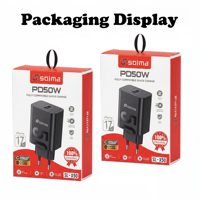 Chargeur portable haute puissance 50W en gros pour iPhone Samsung OnePlus Razr 40 Edge X30 S30 G50 Z3 Play