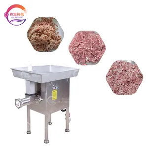 Commercial Meat Product Making Machines Frozen Fresh Meat Fish Grinder Mincer Lamb Beef Meat Crushing Grinder Machine