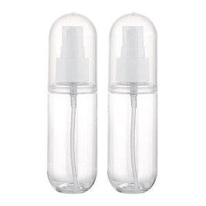 30ml <span class=keywords><strong>50ml</strong></span> 80ml <span class=keywords><strong>100ml</strong></span> Pill Shape chai nhựa với bơm phun cho kem dưỡng da nước hoặc bất kỳ chất lỏng - Product Image 4