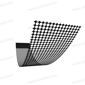 Display LED P10 Gigante per Edifici, Pellicola Trasparente per Vetrine, Ologramma, Alta Luminosità Verde per Interni/Esterni - Product Image 3