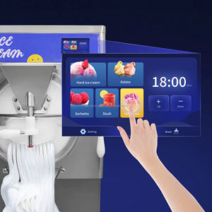 เครื่องทำไอศกรีมอิตาเลียนแบบมืออาชีพ 48 ลิตร/ชม. 5 โปรแกรม พร้อมฟังก์ชั่นทำไอศกรีมแบบแบทช์ฟรีซเซอร์ และเครื่องทำไอศกรีมอาซาอิอัตโนมัติ - Product Image 3
