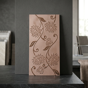 Azulejos de Cerámica de Lujo para Decoración del Hogar, 300x600 mm, Dorado Plateado, Decorativo, Tercera Cocción, Esmalte, Paredes Interiores - Product Image 6