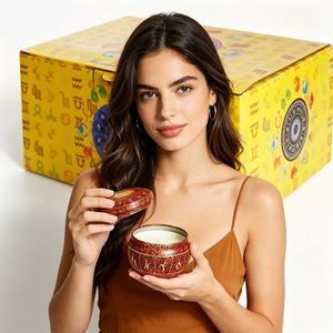 Vela de Ceremonia en Lata Premium, Recuerdo para Invitados, Aroma Natural de Soya, Exhibición de Boutique para Recepciones, Selección de Lujo - Product Image 2