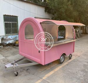 Oem מסחרי מזון מהיר משאיות יצרנית בחוץ קייטרינג נייד חיצוני חטיפים קדימון עגלות גלידה - Product Image 2