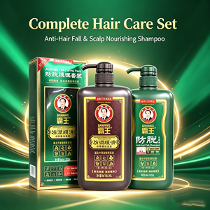 Champú de hierbas chinas para controlar la caída del cabello y la caspa, kit de cuidado del cabello para uso diario familiar - Product Image 5