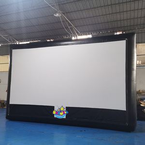 Cine plegable Blow Up Portable 20ft Instant Cinema Tv Proyector Pantalla de <span class=keywords><strong>película</strong></span> inflable de aire de gran tamaño para exteriores - Product Image 2