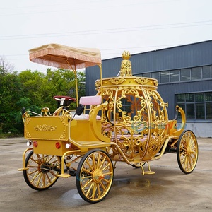 Carroza Real Dorada de Calabazas Eléctrica Zhenda, Grande y Hermosa, para Bodas, de Henan, para Princesas, Venta al por Mayor - Product Image 2