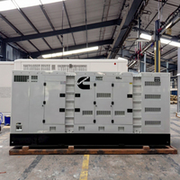 Generator Diesel Cummins 200kVA 300kVA Silent 50/60Hz 3-Fasa Bersertifikasi ISO 9001 CE untuk Pusat Data dan Industri