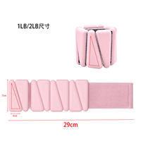 Bracelets lestés en silicone imperméables pour la musculation des poignets et des chevilles