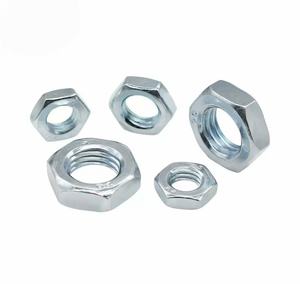 Écrou hexagonal fin en acier inoxydable 304 316, raccord femelle <span class=keywords><strong>pour</strong></span> réservoir d'eau, languette de verrouillage, <span class=keywords><strong>robinet</strong></span> de verrouillage et capuchon, écrou à motif de tube en pouces - Product Image 1