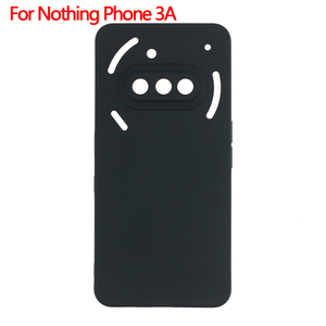 Fabricant de gros étuis en TPU mat doux givré couverture arrière étui de téléphone portable en silicone pour <span class=keywords><strong>rien</strong></span> téléphone 3A <span class=keywords><strong>noir</strong></span> - Product Image 2