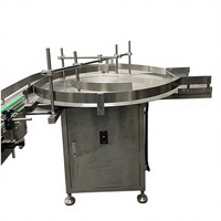 Collecteur de bouteilles rotatif à plateau tournant recevant la Machine de désembrouillage de table d'accumulateur