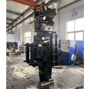 Standar Modern berputar hidrolik sisi pegangan palu tumpukan untuk baja dan beton Piling 15-30Ton sisi ekskavator Clamp mesin penyambung - Product Image 6