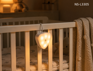 Luce Notturna LED con Sensore di <span class=keywords><strong>Movimento</strong></span>, Ricaricabile USB, Mini Lampada per Camera da Letto e Armadio - Product Image 1