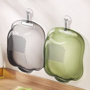 กระชอนครัวพลาสติกใสพร้อมที่จับสำหรับล้างผักและระบายน้ำ ชามกรองอเนกประสงค์ 31817 W - Product Image 3