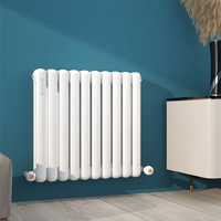 SLLS Nouveau Radiateur Colonne Hydronique Mural en Acier 50 cm, Thermolaqué, Traditionnel, pour Chauffage à Eau Chaude, Usage Résidentiel, Chauffage CVC