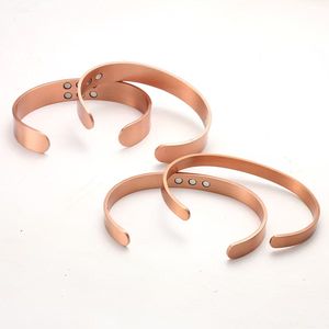 Bracciale a Polsino Unisex Personalizzato con Nome Inciso, Regolabile Magnetico, Placcato in Rame Antico e Oro Rosa, Vendita all'Ingrosso - Product Image 5