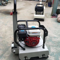 Petit compacteur à plaque électrique à essence portable pour la construction de routes comprenant un moteur fabriqué en Chine pour la construction