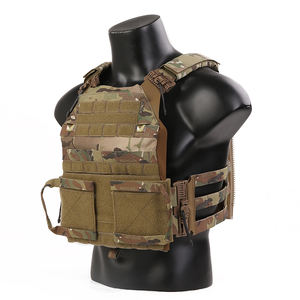 Gilet tattico a sgancio rapido in Nylon diretto in Cordura 500D con strumento tattico mimetico con piastra da combattimento - Product Image 6