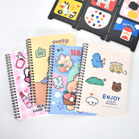 Cuaderno Espiral A5, Diseño de Dibujos Animados, Papelería Estudiantil, Tapa Dura, 120 Páginas, Venta al por Mayor, Útiles Escolares, Blocs de Escritura