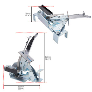 Câble de changement de vitesse pour transmission automatique à 3 vitesses, 60mm, pour Gm Mercury C4 C6 Th400, mise à niveau retrofit 80675 - Product Image 3