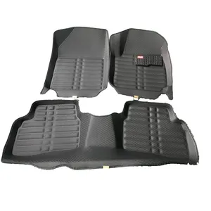Leather Car Mats Custom Wholesale 5d Non Slip easy to clean Luxury 5d Car Floor full surround Carpet Mat Sets for XUV500