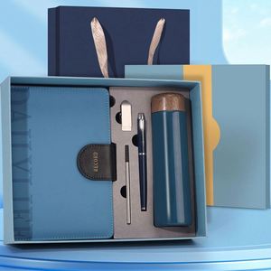 Ensemble cadeau d'affaires de luxe personnalisé, bloc-notes A5, stylo, thermos USB, combo cadeau d'entreprise avec impression numérique - Product Image 5