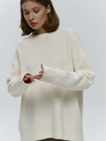 Herbst Winter zieht Femmes O-Ausschnitt Damen pullover Solide Einfache Lose Pullover Warmer Pullover Übergroße Casual Damen Strick pullover