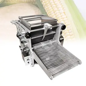 Cook compact tortilla machine mexico belt manual wheat commercial portable flour automatic roti chapatti tortilla making machine