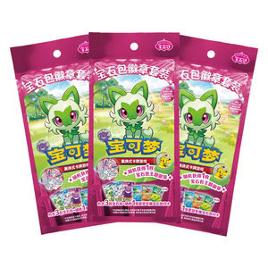 Boîte de collection originale en chinois simplifié, Cajas Gengar Badge Gem Pack Badge Set Trading Cards Pokemoned Booster Box Board Games - Product Image 2