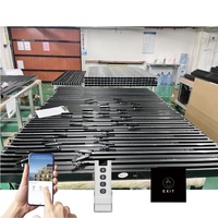 Operador de abridor de puerta de sistema de levitación magnética de accionamiento magnético eléctrico inteligente para el hogar, centro comercial, oficinas, cierre de apertura táctil