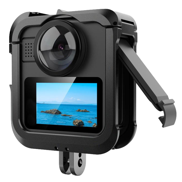 DMIDITIR Aluminum Alloy Action Camera Housing Case for Max 360 Degree Digital Camera 20M Underwater Waterproof Portable