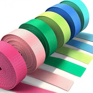 Cinta de Poliéster/Nylon Jacquard Tejida de Alta Calidad, Reciclada, Ecológica, con Rayas en Espiga, Marca Clarin, Venta al Por Mayor - Product Image 2