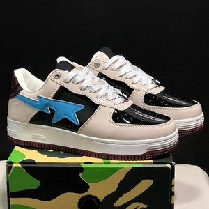 Sneakers de rue unisexes avec logo personnalisé, patch étoile, motif tête de requin, chaussures de skate, vente en gros avec transport maritime - Product Image 6