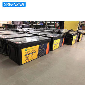 Greensun 12v 100 ah 200 ahハイブリッド太陽光発電システムlifepo4リチウム電池製品パック48vソーラーシステム - Product Image 5