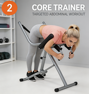 Appareil de musculation multifonctionnel en acier pour les épaules, usage domestique, entraîneur de levage des épaules et de pompes - Product Image 2