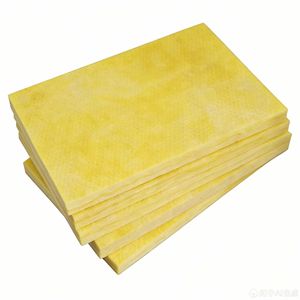 Panneau d'isolation en laine de verre 50 mm d'épaisseur, panneau en laine de verre avec prix pour les murs et les toits de bâtiments - Product Image 1