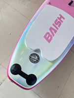 Stand-up paddleboard Pink Dream pour sports nautiques, style plage, gonflable, pompe à surf, plateau antidérapant