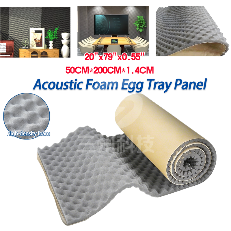 Self Adhesive Egg Crate Foam Sound