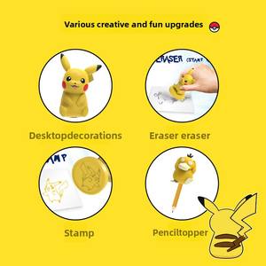 Figura <span class=keywords><strong>de</strong></span> Pokémon <span class=keywords><strong>de</strong></span> Plástico Auténtica, Pikachu, Slowbroo, Eevee, Snorlax, Juguete Coleccionable, Decoración, Regalo - Product Image 3