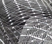 304 maille en acier inoxydable volière oiseau maille volière filet fil câble maille cage à oiseaux pour enclos à oiseaux
