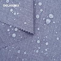 Delantex 100% Polyester Tissu Scrubs Uniforme Médical Extérieur 180GSM Imperméable Échantillon Gratuit