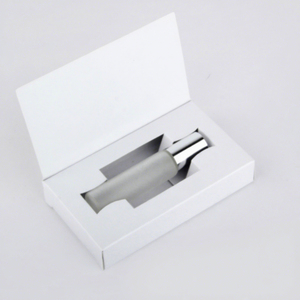 LingKa Frost Glass Cylinder <b>Perfume</b> Bottle with Screw Cap 3ml/5ml/10ml Sizes Black and White Box <b>Atomizer</b> Package - Product Image 5