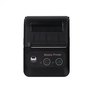 Masung Cheap Portable Thermal Printer 2inch Mini Receipt Printer for 58mm Thermal Roll Blue tooth A6 Black and White Impresora