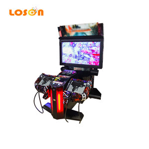 Parque Jurásico para interior, 2 jugadores, pistola de tiro, simulador de entretenimiento, máquina de Arcade, <span class=keywords><strong>videojuego</strong></span> - Product Image 3