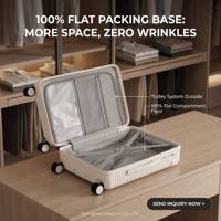 Maleta de Viaje Rígida Expandible de Alta Calidad, Anti-Robo, con Ruedas Giratorias, para Viajes de Negocios, OEM ODM